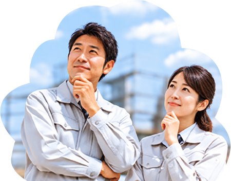 住設コーディネーターとして働く男女